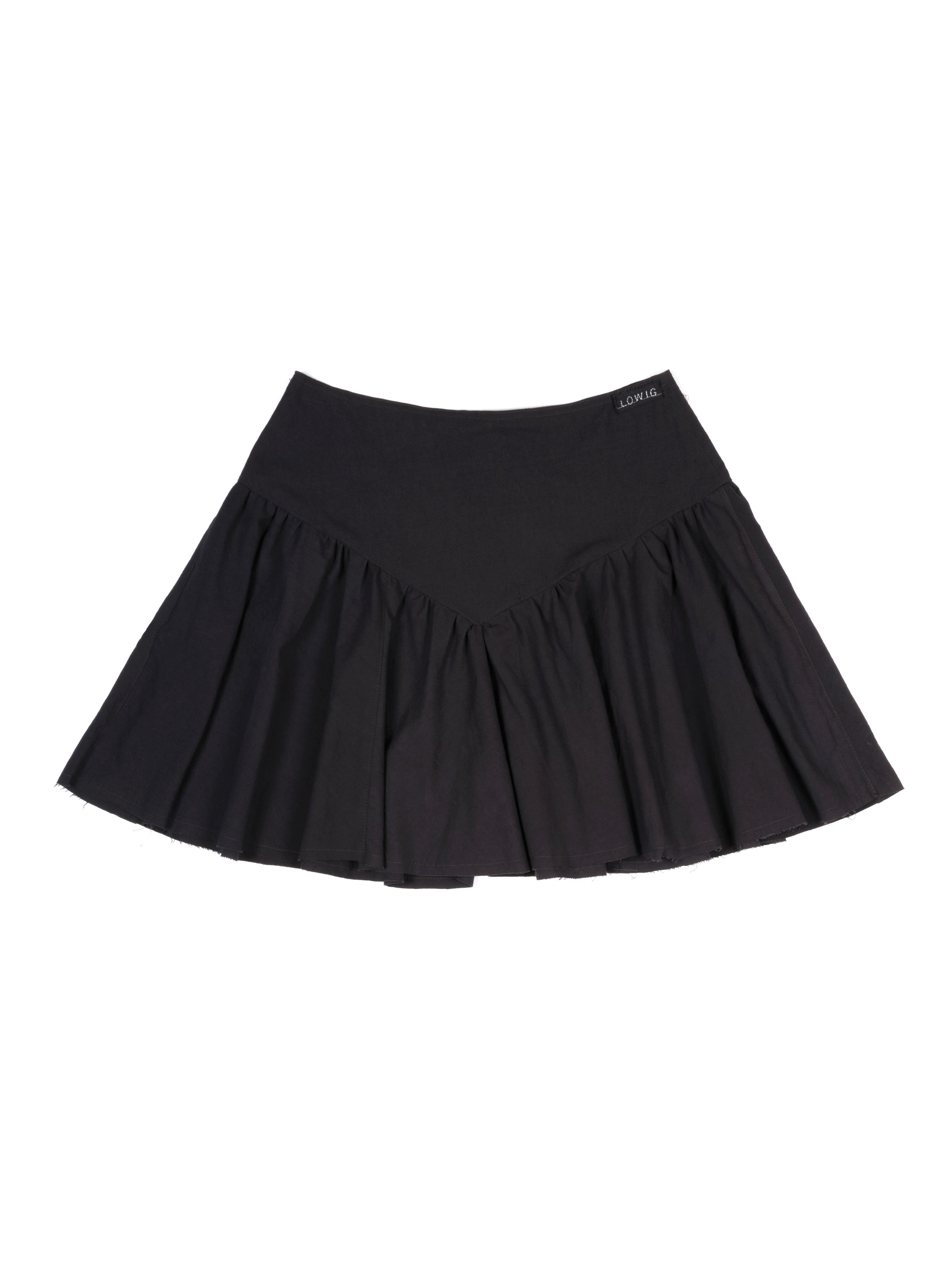 Yoke Skirt Short Blue