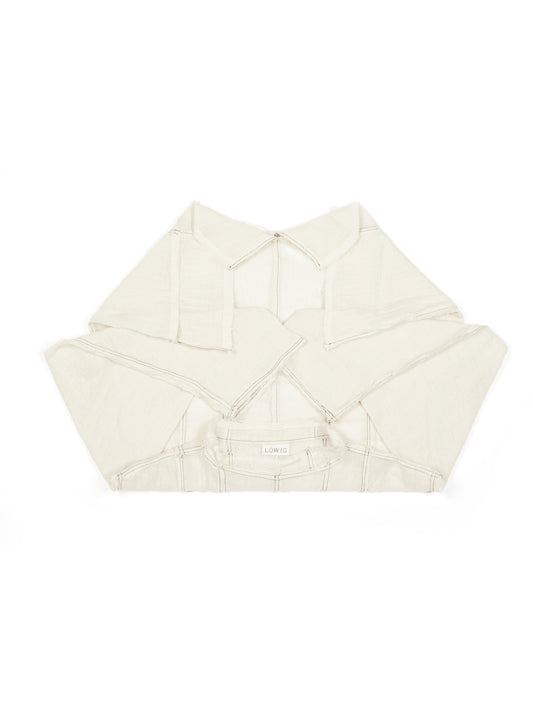 Detailed Muslin Shirt Light