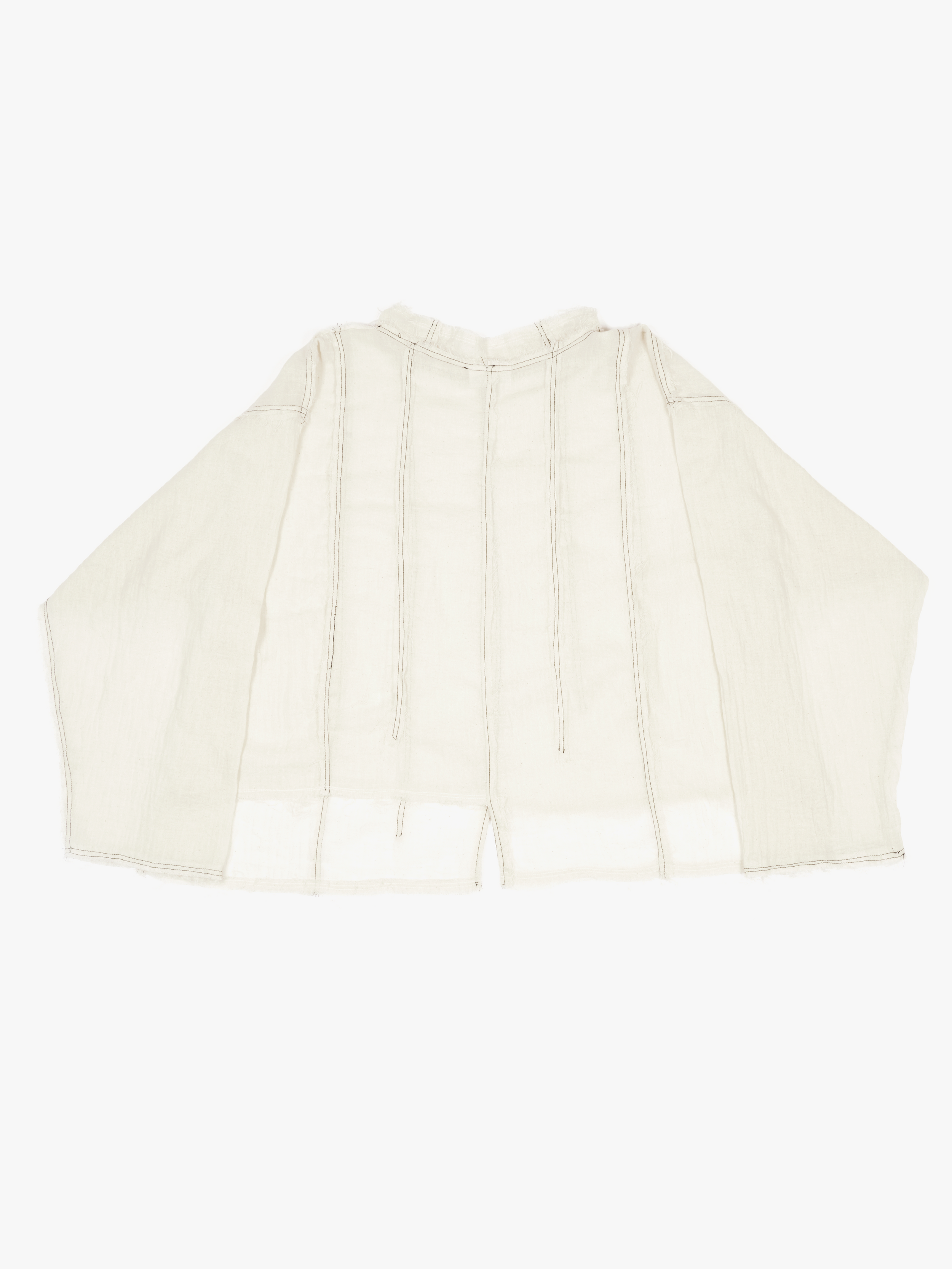 Detailed Muslin Shirt Light