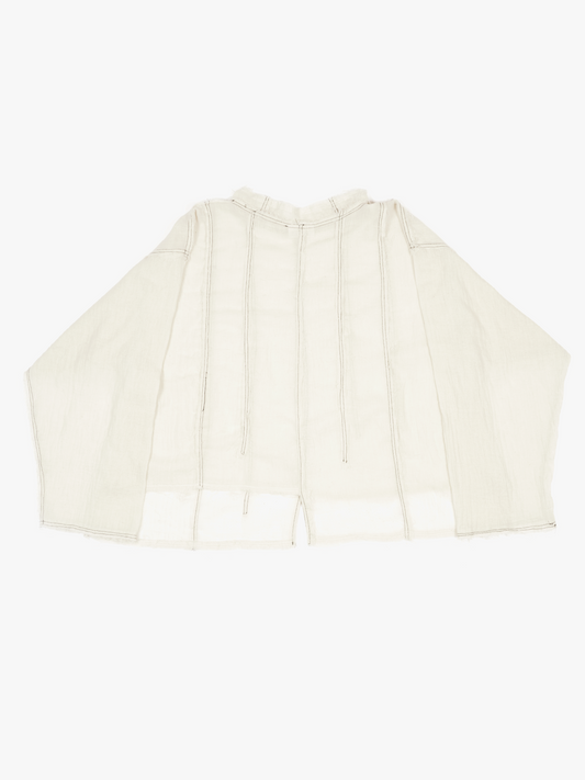 Detailed Muslin Shirt Light