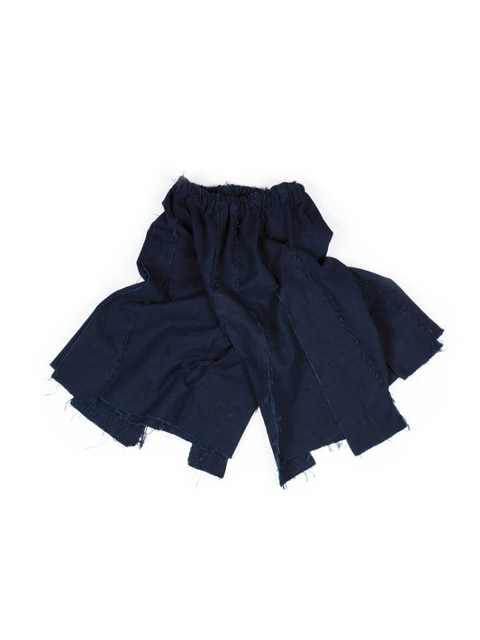 Pannelled Long Shorts Blue