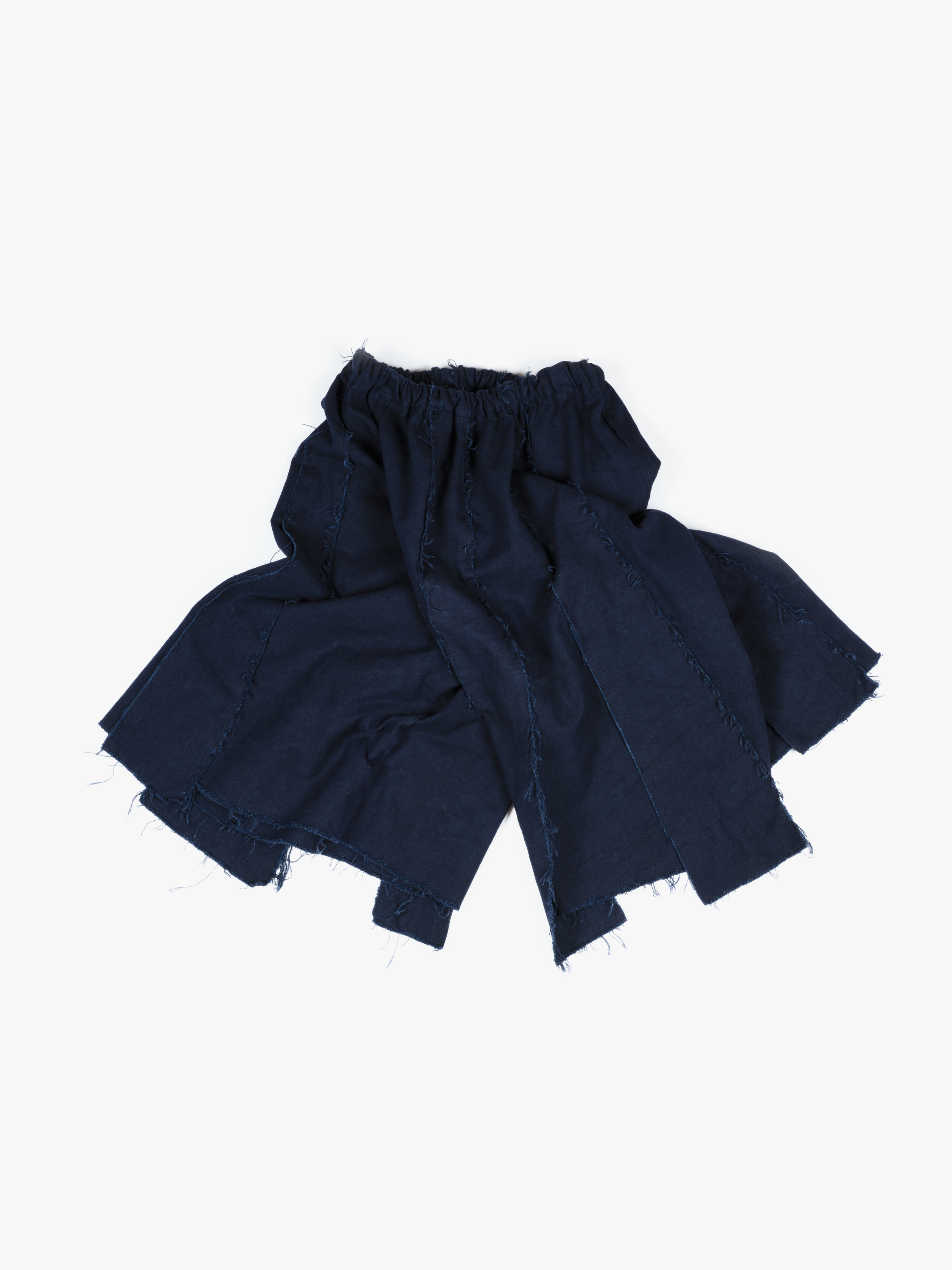 Pannelled Long Shorts Blue