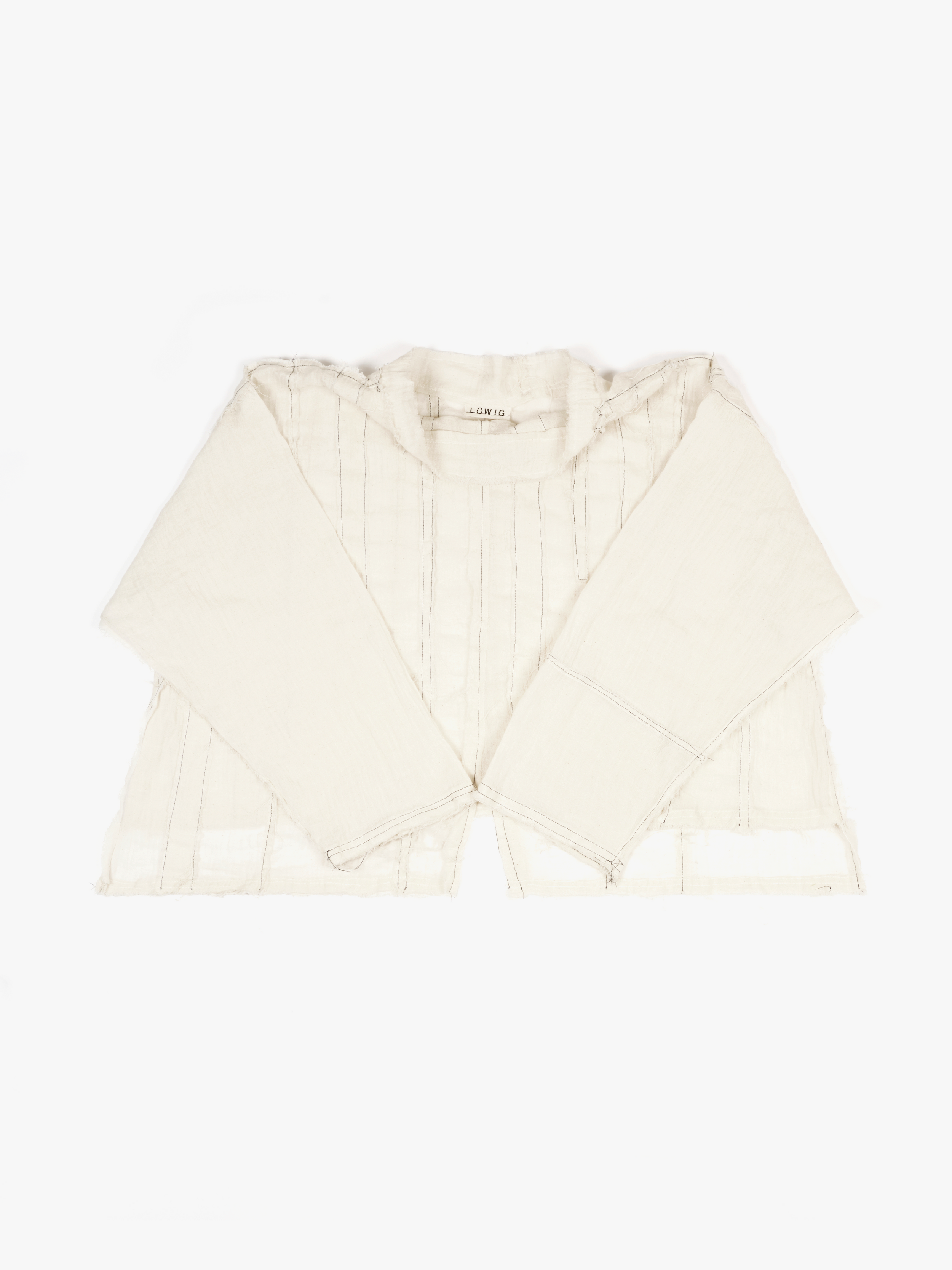 White Pannelled Shirt