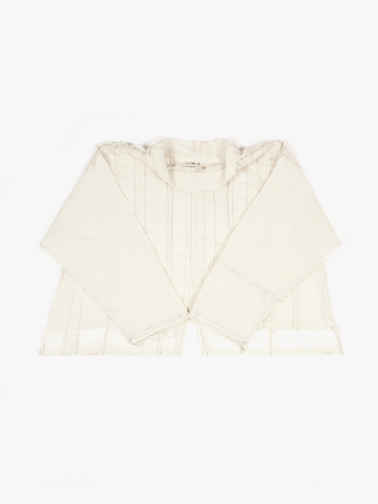 White Pannelled Shirt